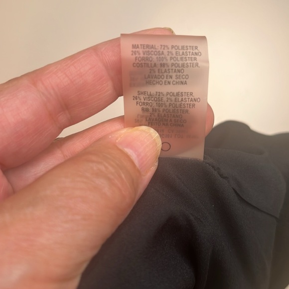 Elie Tahari Black Bomber Jacket - Picture 5 of 7